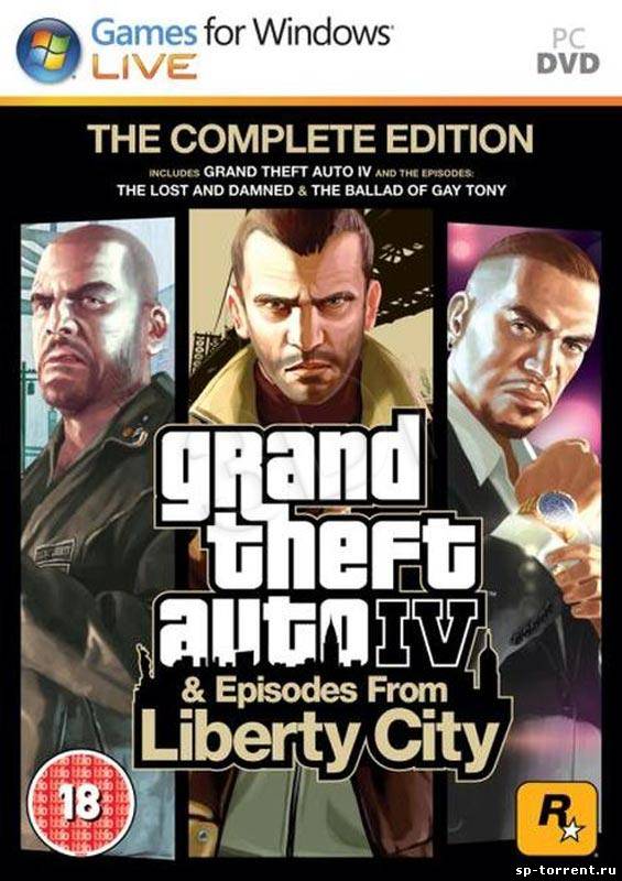 GTA 4 / Grand Theft Auto IV - Complete (2010) PC скачать торрент