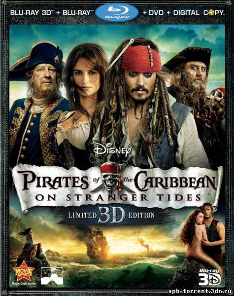 Скачать торрент Пираты Карибского моря: На странных берегах (2011) BDRip 720p | Лицензия