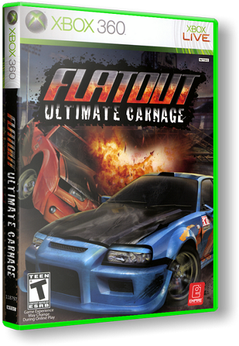 Скачать торрент Flatout: Ultimate Carnage (2008/XBOX360)