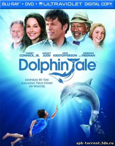 Скачать торрент История дельфина / Dolphin Tale (2011) HDRip | Лицензия