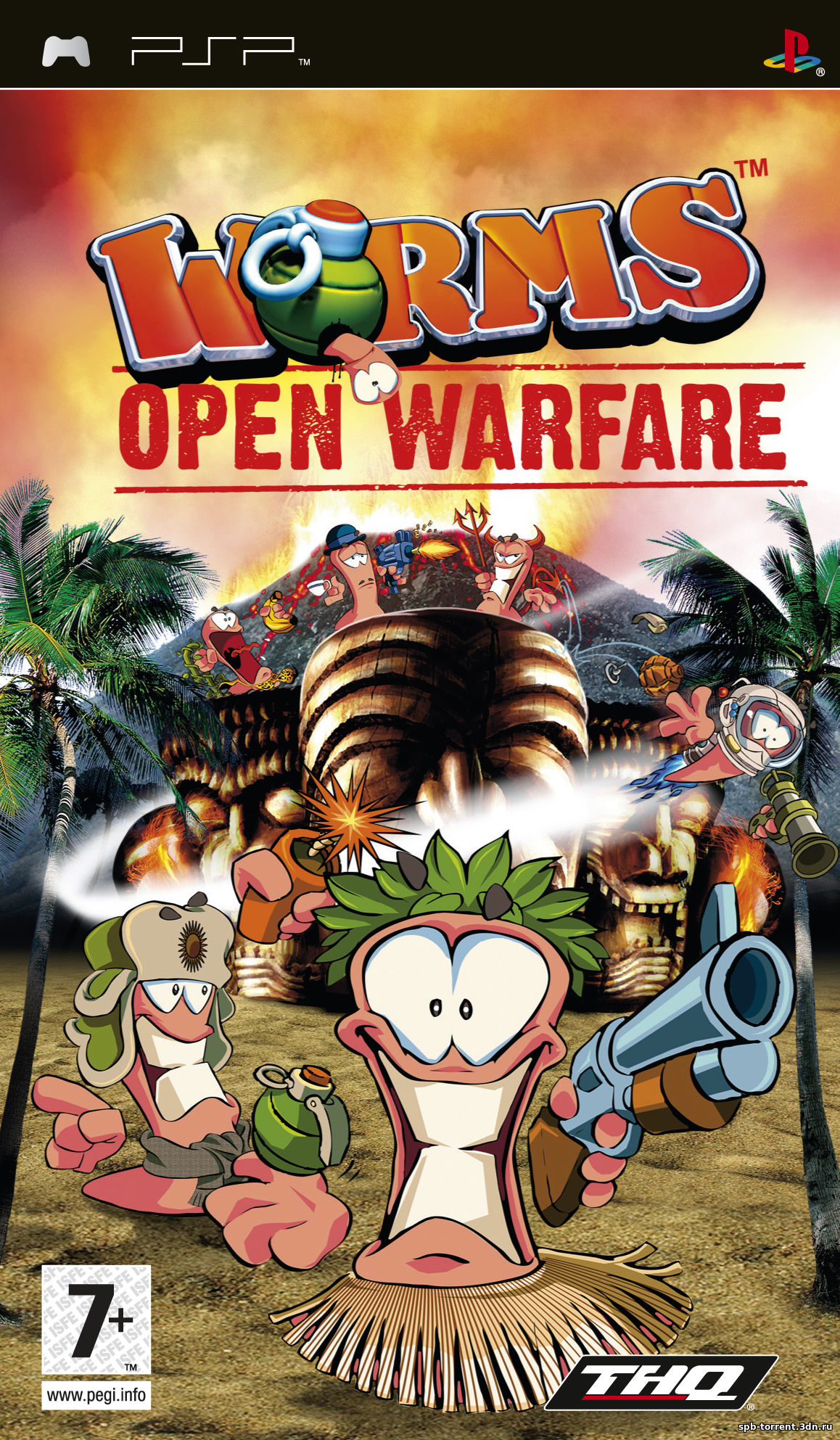 Worms: Open Warfare 2(2007) PSP