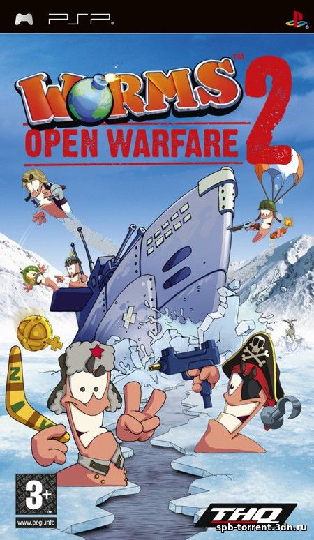 Worms: Open Warfare 2 (2007) PSP
