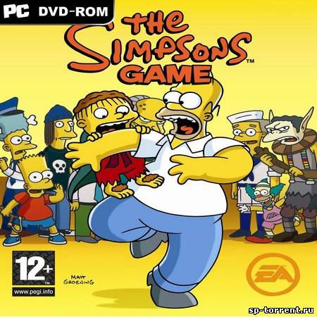 The Simpsons Game 2007 скачать бесплатно торрент